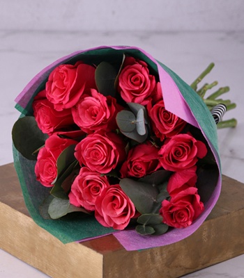 Valentine's Day Cerise Roses