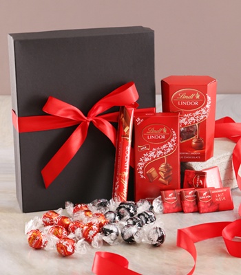 Valentine's Day Chocolate Box - Red & White Chocolates