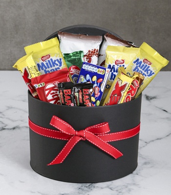 Valentine's Day Chocolate Hat Box