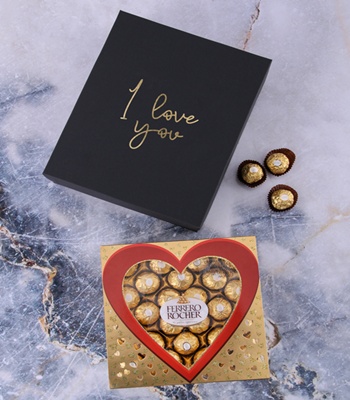 Valentine's Day Heart Shape Chocolate Box - Ferrero Rocher