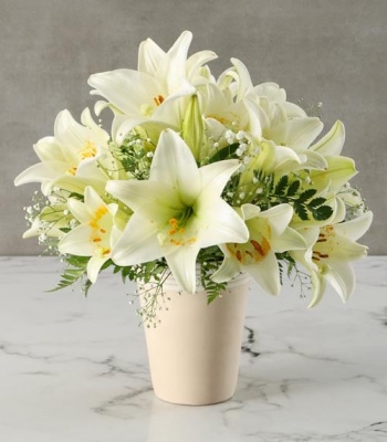 White Lily Arrangement