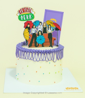 FRIENDS Reunion Celebration Cake