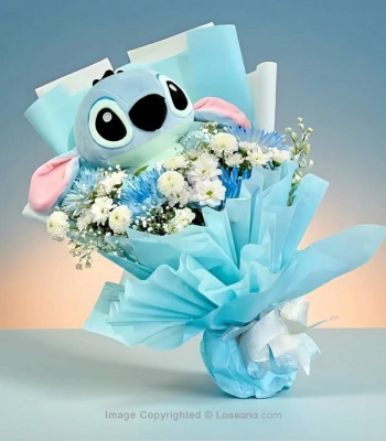 Friendship Flower Bouquet With Plush Toy