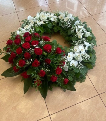 Funeral Flower Wreath