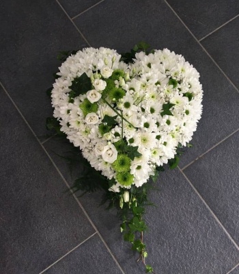 Funeral Heart Shape Wreath