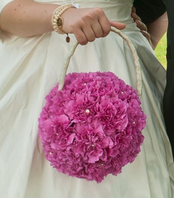 Hand-Tied Bridal Rose Bouquet