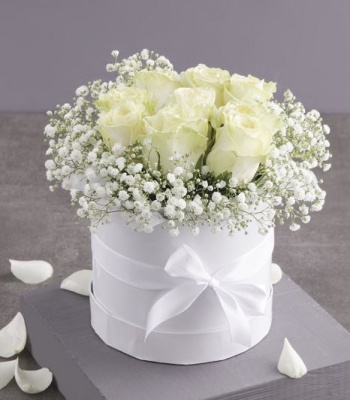 White Flower Centerpiece