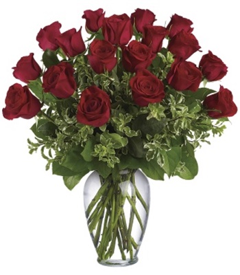 18 Long Stem Red Roses
