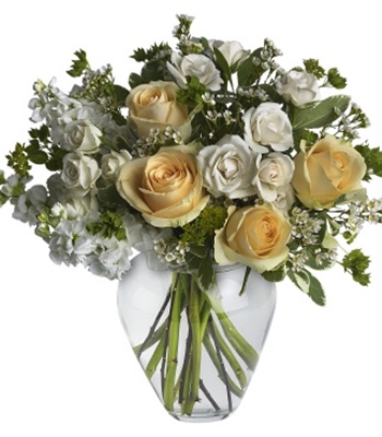 Celestial Love sympathy bouquet for the home