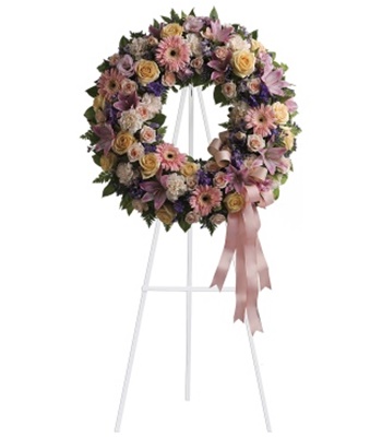 Graceful Funeral Wreath