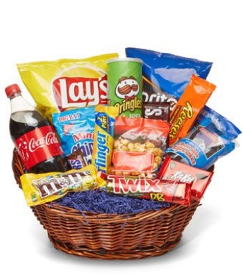 Junk Food Galore Basket