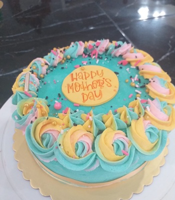 Mother's Day Cake - Blue