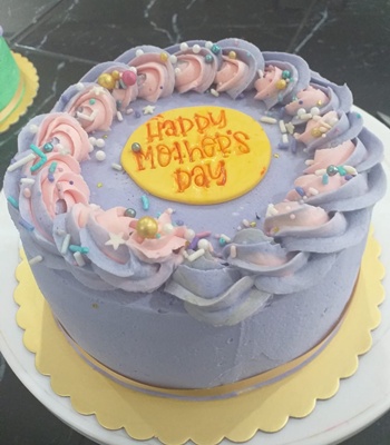 Mother's Day Cake - Purple