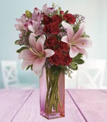 Bouquet of Rose and Lily