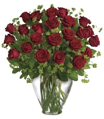 Valentine's Day Long Stem Red Roses