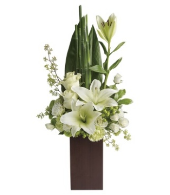 White flower arrangement