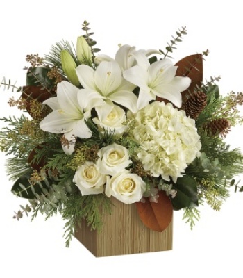 Winter White Floral Arrangement