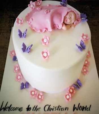 Baby Shower Cake Welcome - 2kg
