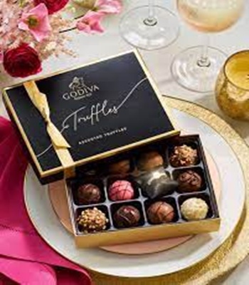 Godiva Truffle Chocolate Box 24 Pcs