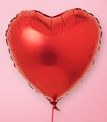 Heart Balloon - Pink Color