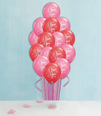 Multi Color Metallic Latex Balloons - 3 Multi Color
