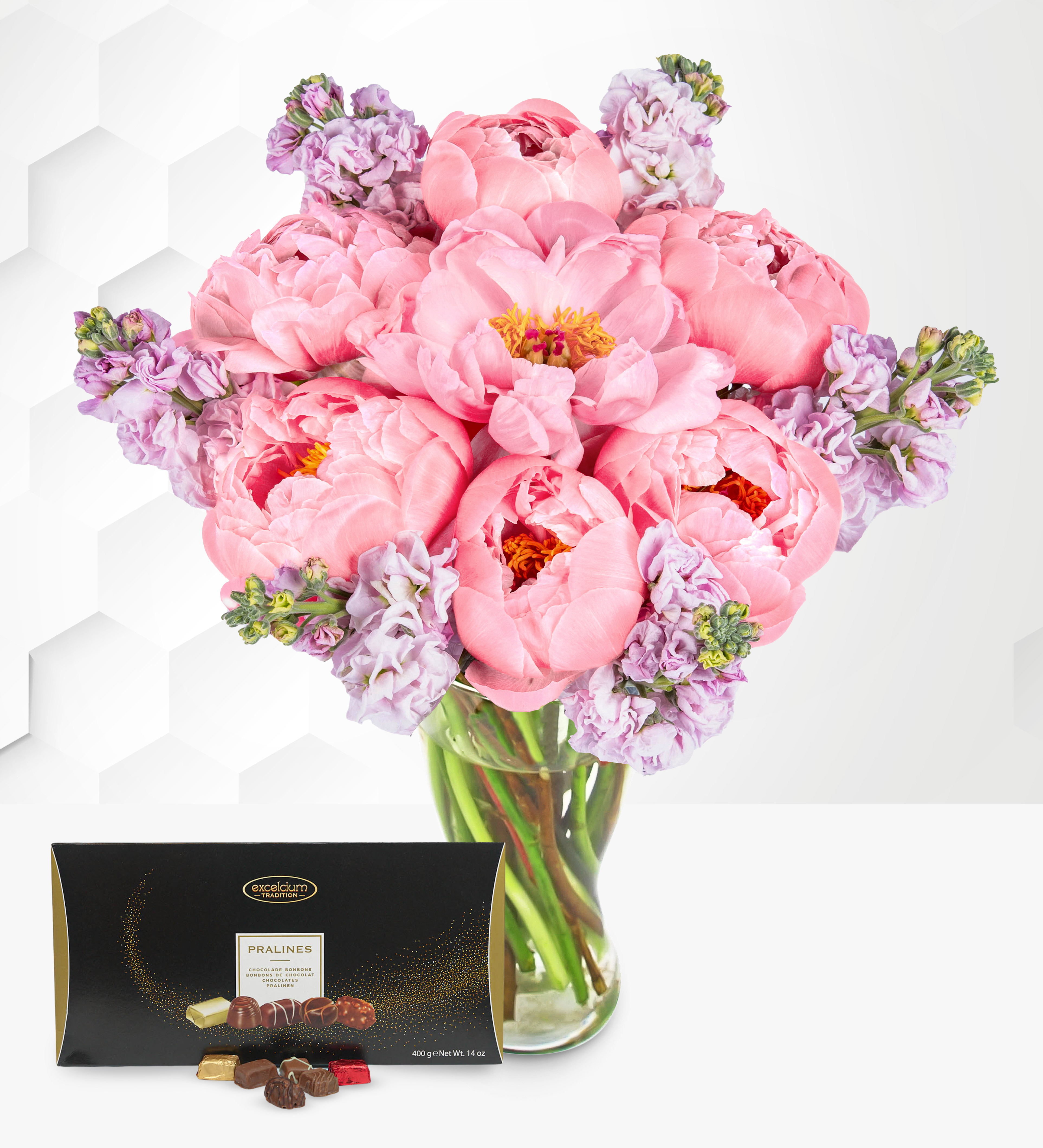 Anniversary Flowers With Chocolates