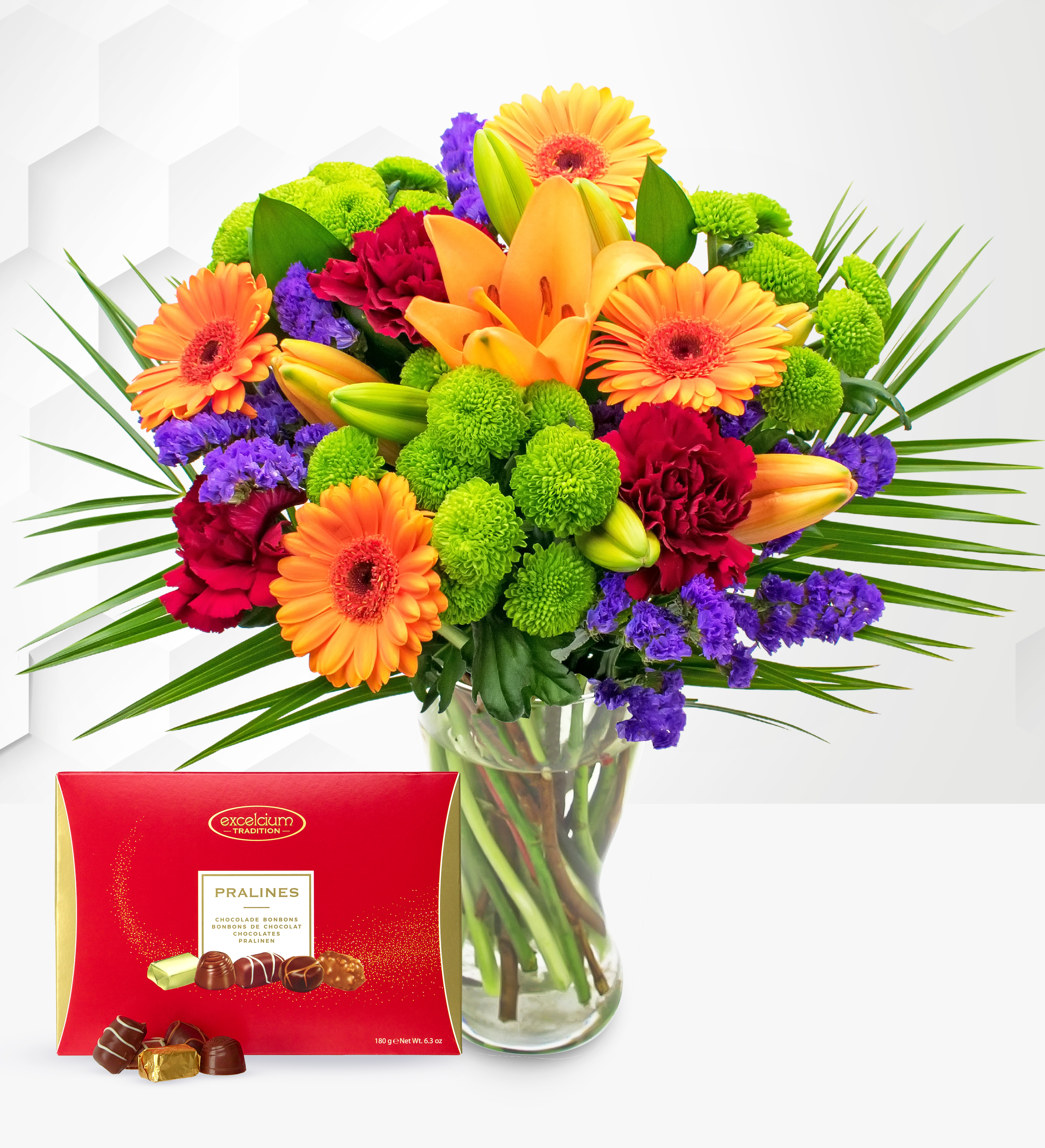 Bright Mixed Flower Bouquet