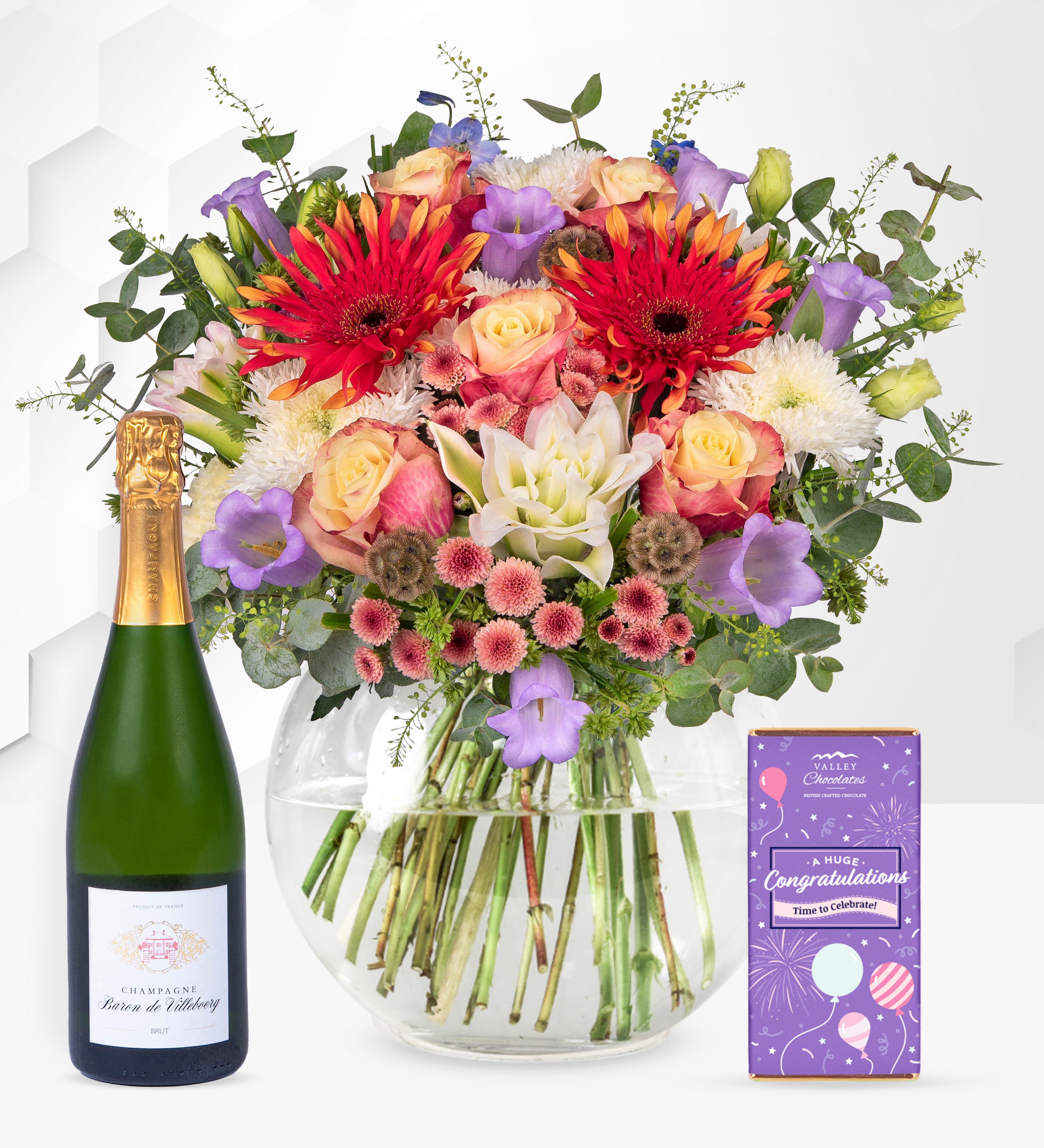 Congratulations Flower Arrangement