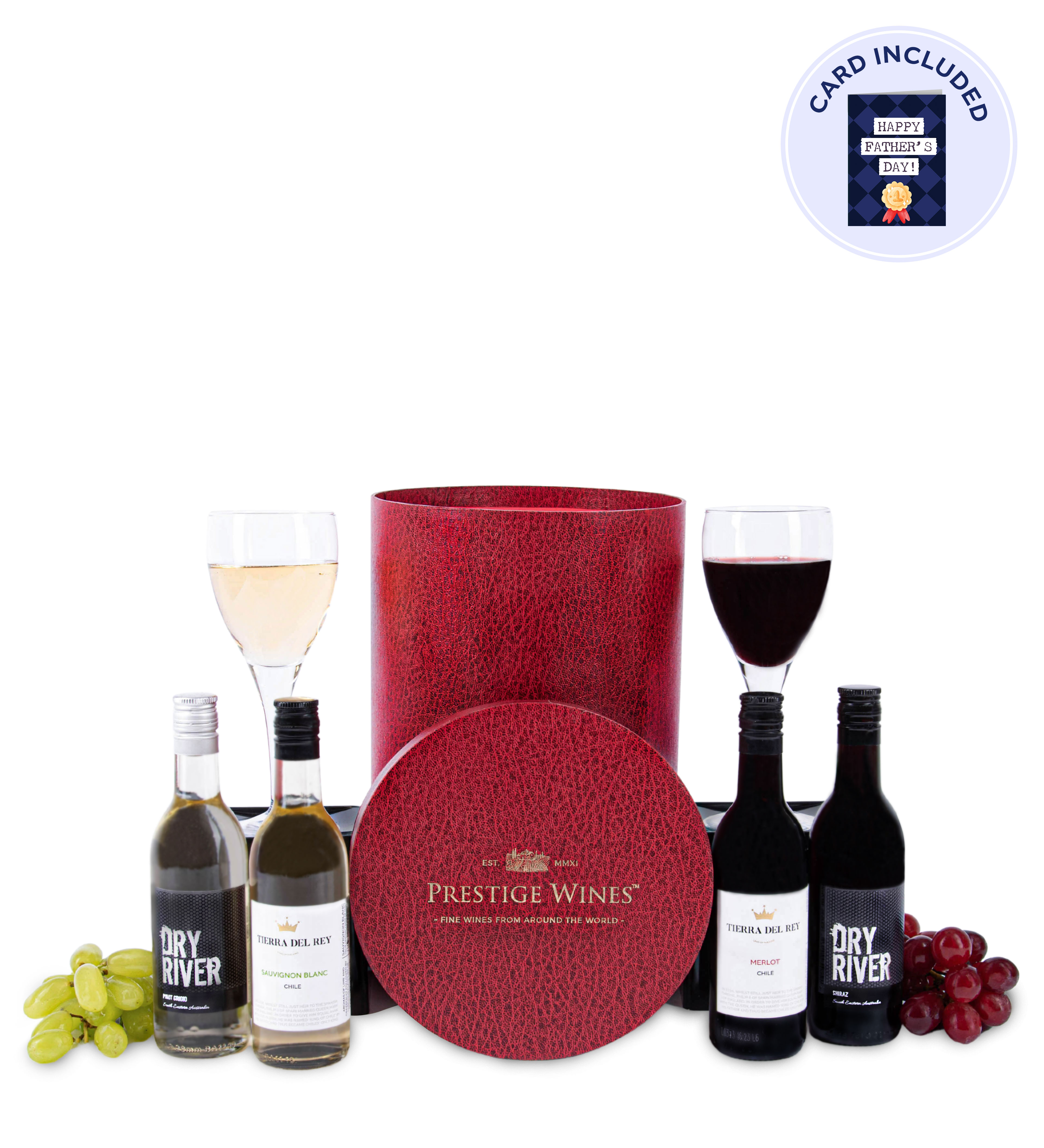 Dad's Prestige Wine Case & Card
