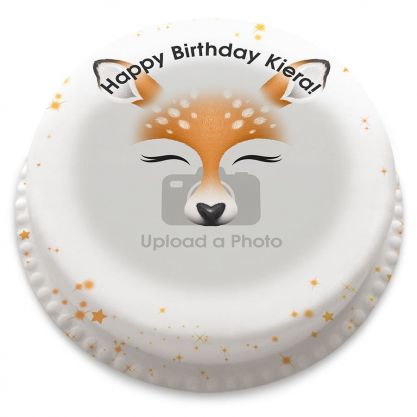 Deer Filter Photo Cake