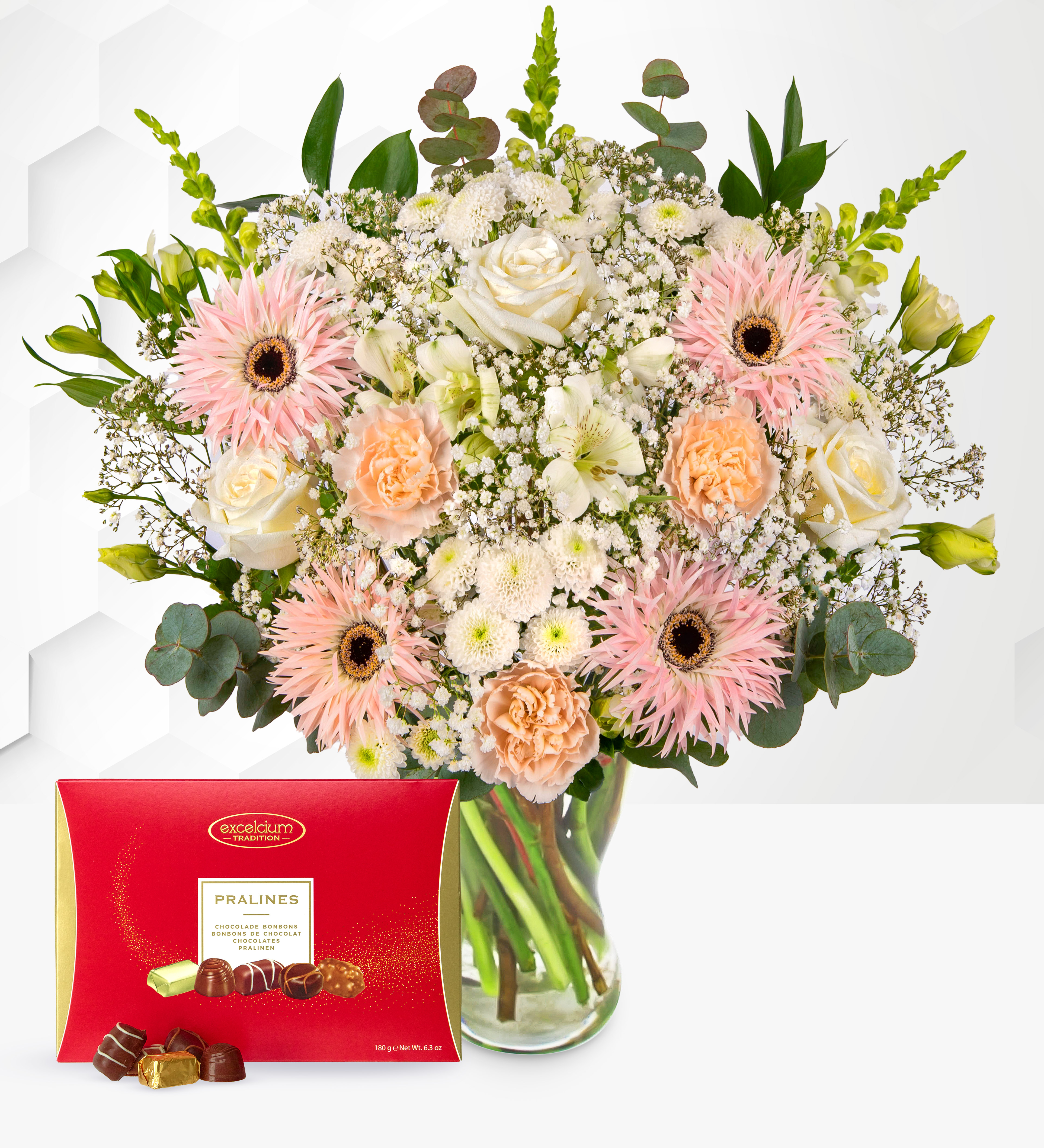 Florist's Signature Bouquet With Chocolates