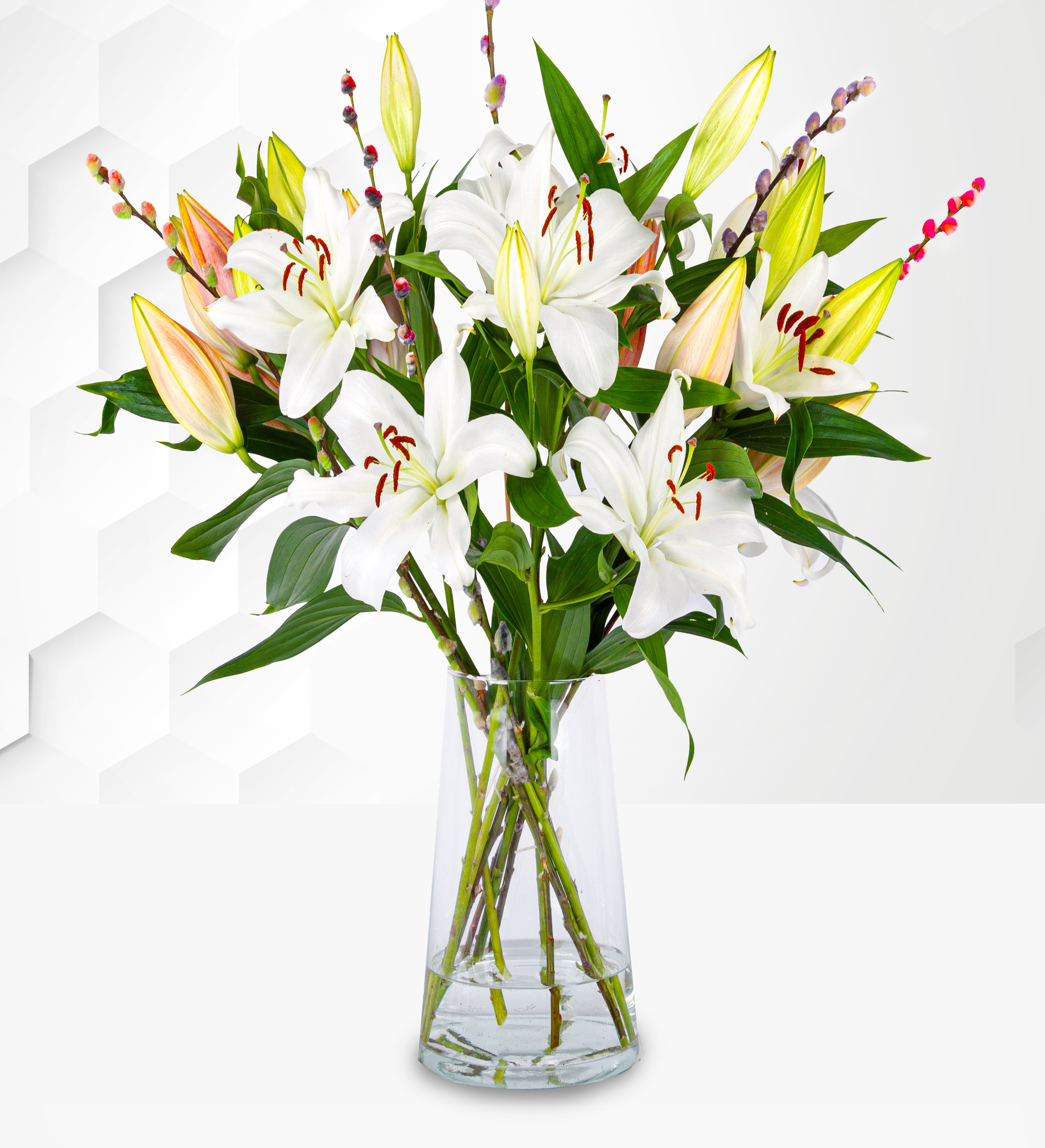 Luxury Ivory Lilies