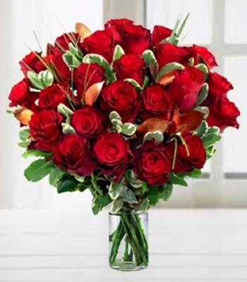 24 Red Roses Premium Bouquet