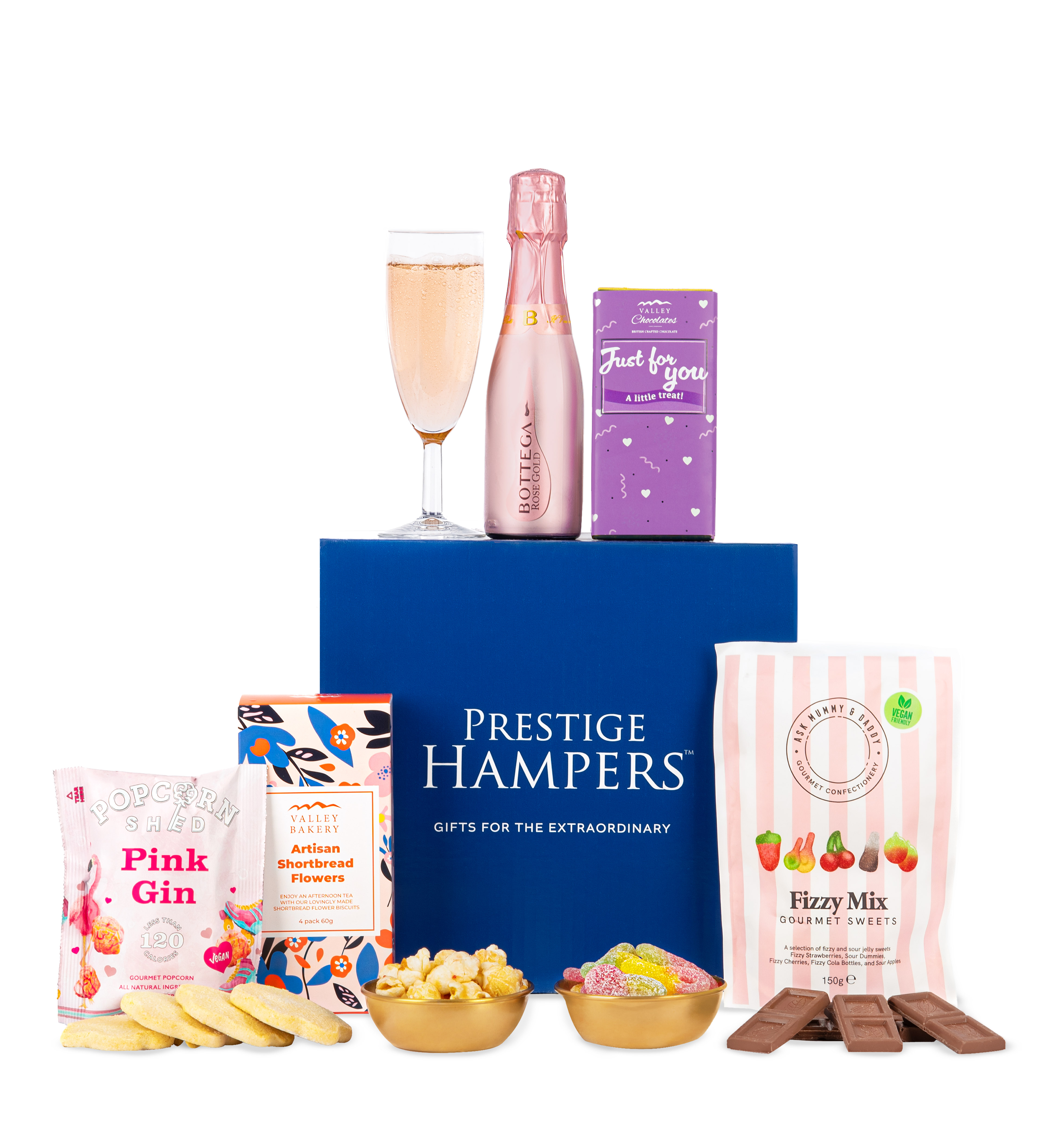 Rose Wine & Chocolate Gift Hamper