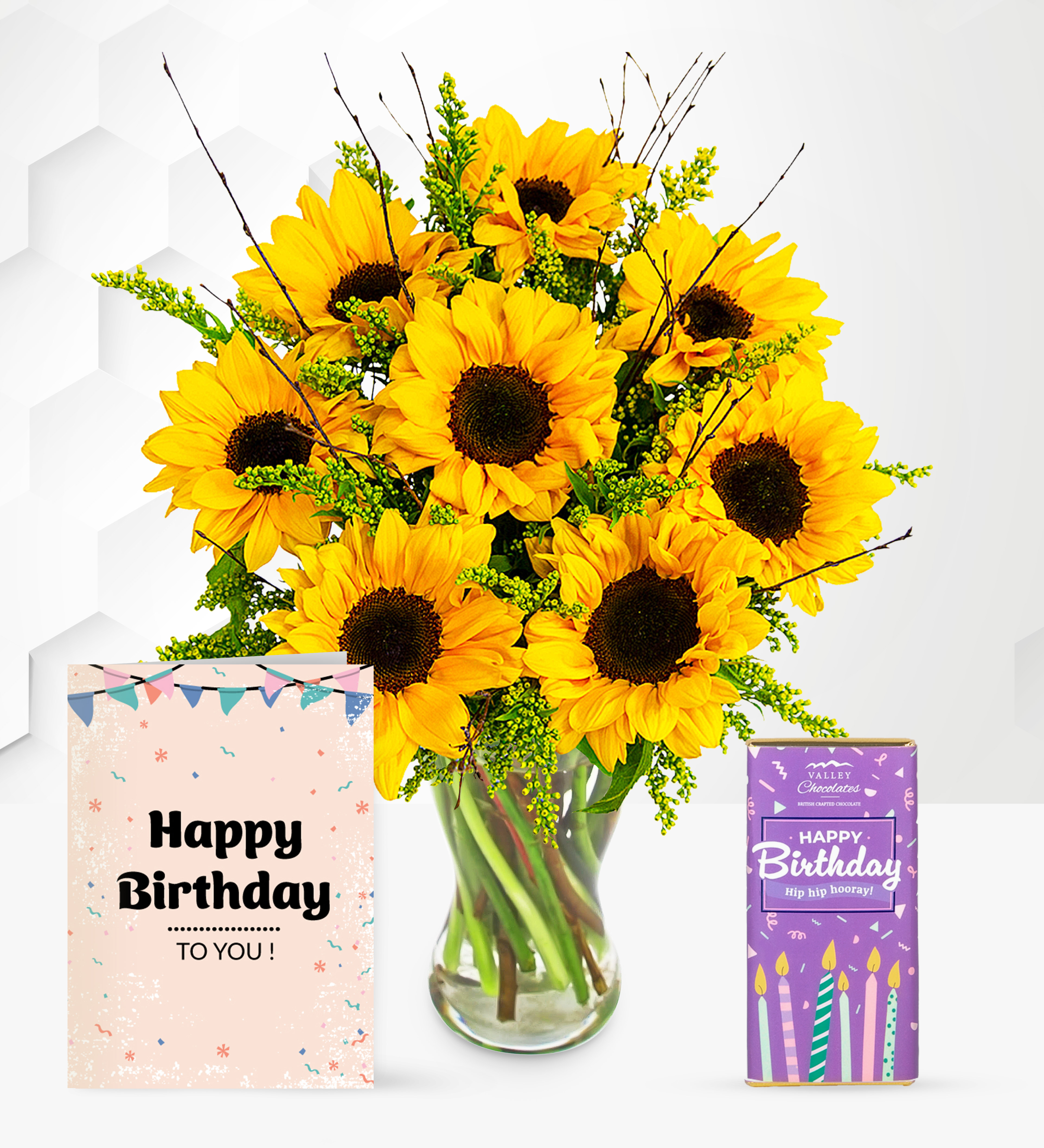 Sunshine Birthday Flowers