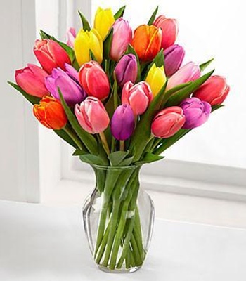 Mix Tulip Flower Bouquet