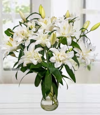 White Lily Bouquet