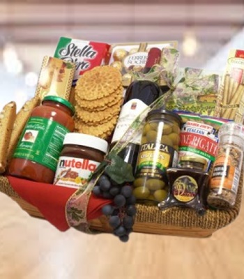Amore Vero Gift Basket - Enjoy Food with Wine