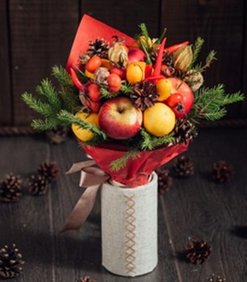 Fruits With Fir Tree