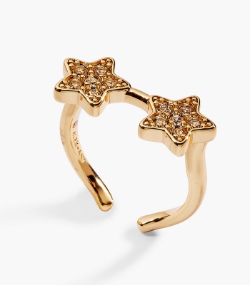 70s Star Glasses Ring