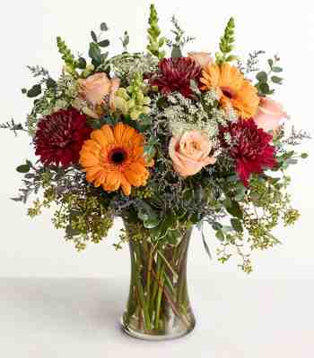 Autumn Fields Mixed Flower Arrangemen
