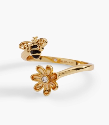 Bee & Daisy Wrap Ring