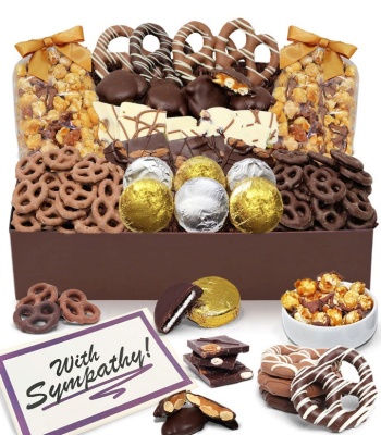 Belgian Chocolate Covered Snack Tray