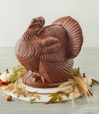 Belgian Milk Chocolate Turkey Centerpiece