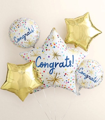 Big Milestone Celebration Balloon Arrangement