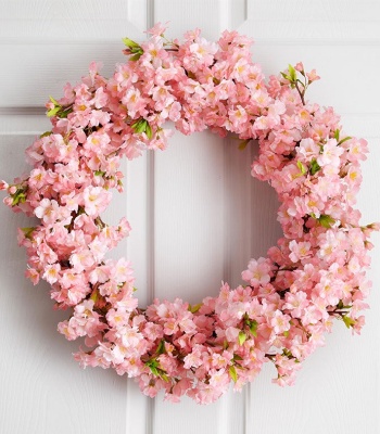 Blooming Cherry Blossom Wreath