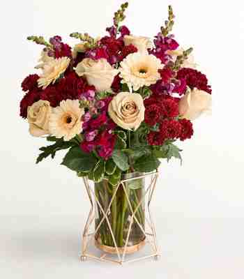 Burgundy Flower Bouquet
