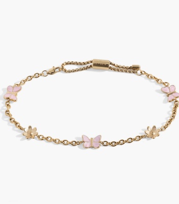 Butterfly And Flower Anklet