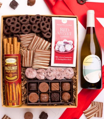 California Chardonnay & Gourmet Gift Box