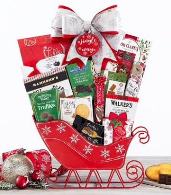 Chocolate and Sweets Holiday Sleigh